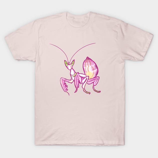 Orchid Mantis T-Shirt by SophieScruggs